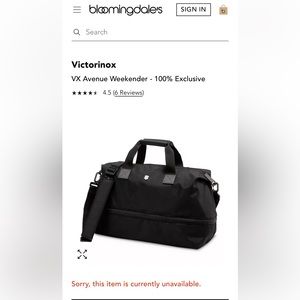 Victorinox VX Avenue Expandable Weekender